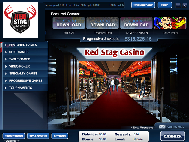 Red stag casino instant coupon